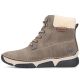 3. Women’s Brown Leather Lined Hiking-Style Ankle Boots Rieker 45925-25