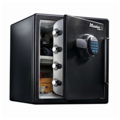 MASTER LOCK LFW123FTC Safe Steel Black