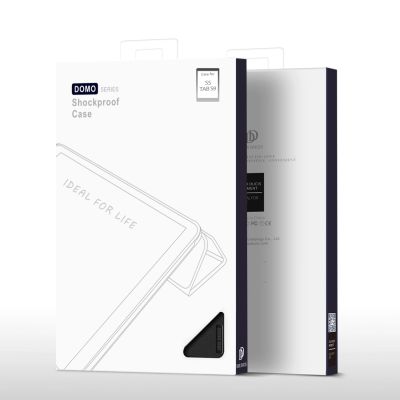 11. Dux Ducis Domo flip and smart sleep case for Samsung Galaxy Tab S9 - black