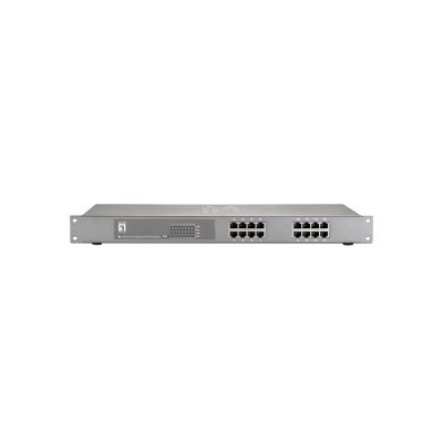 LevelOne FEP-1612 switch - Fast Ethernet (10/100) - 10BASE-T, 100BASE-TX - IEEE 802.3, IEEE 802.3af, IEEE 802.3at, IEEE 802.3u, IEEE 802.3x - Cat3, Cat4, Cat5 - 4000 inputs - 3.2 Gbps (FEP-1612W150)