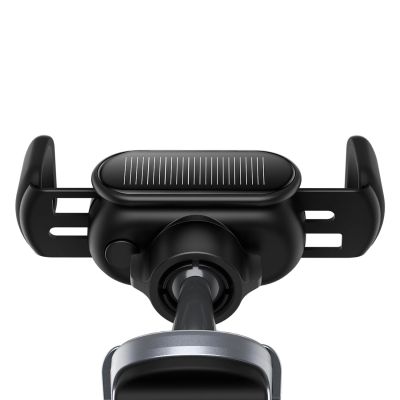 5. Electric car holder with solar panel for Tesla Model 3 / Y Baseus T-Space - black