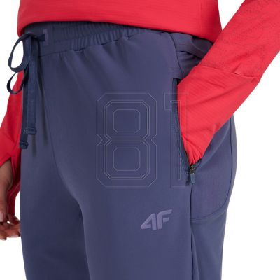 6. Women's trousers 4F FNK F0931 denim 4FWAW25TFTRF0931 32S