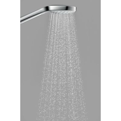 5. Hansgrohe Croma Select E Hand Shower Chrome, White
