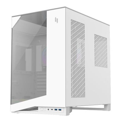12. GameMax NEX C56 VC WH Midi Tower Computer Security & Mounts White