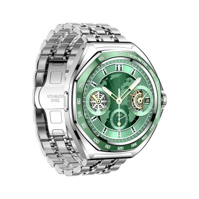 2. Joyroom Venture Series JR-FV2 Pro AMOLED 1.43" 5 ATM Smartwatch with Call Function - Silver