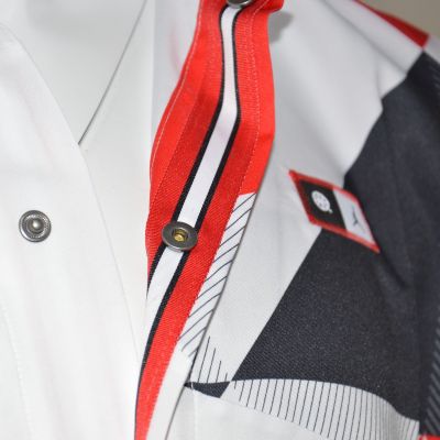 3. Air Jordan Quai 54 Printed Shooting Shirt White - DM0754-100