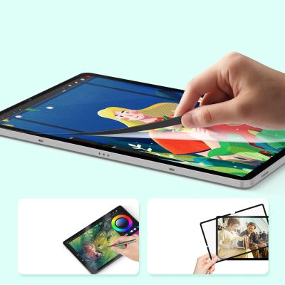 7. Dux Ducis Naad Paperlike Matte Screen Protector for Samsung Galaxy Tab S10 FE Plus - with Black Frame