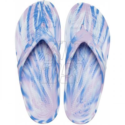 2. Crocs Kadee II Marbled Flip Flip Flops W 208331 5PT