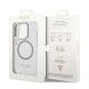 8. Guess GUHMP14LHTRMS iPhone 14 Pro 6.1" silver/silver hard case Metal Outline Magsafe