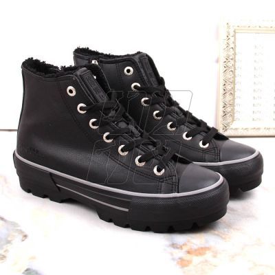 6. Sneakers insulated on the platform Big Star W INT1903C black