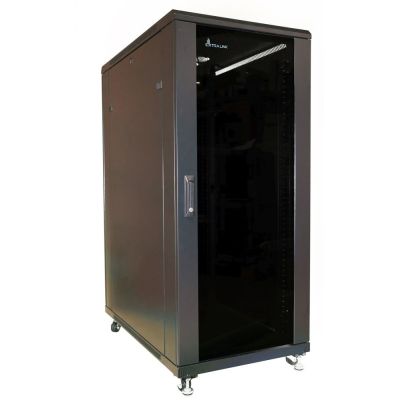 15. Extralink Rack Cabinet 32U 600x1000 Black Floor Standing