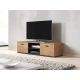 TV cabinet SOHO 140 lefkas oak + black