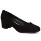 15. Sergio Leone W SK354C Suede Block Heel Pumps Black