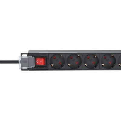 4. Intellinet 715133 PDU Power Distribution Unit 9 x Network Sockets 1U Black