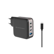 CONCEPTRONIC Charger 4Port GaN 3xUSB-C/1xA 100WPD3.0/PPS sw