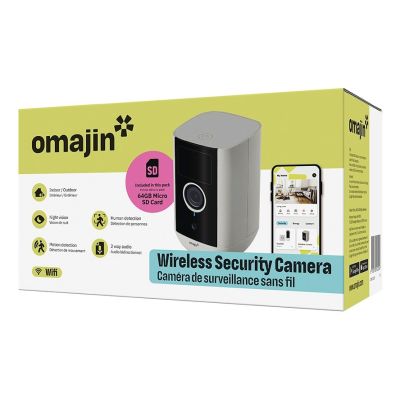 3. OMAJIN WIRELESS INDOOR/OUTDOOR CAMERA OWC-01-EU