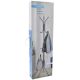 15. CLOTHES AND ACCESSORIES HANGER 3 HEIGHTS 170CM GRAY