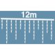 9. CHRISTMAS TREE LIGHTS OUTDOOR LIGHT CURTAIN 360 LED CONTROLLER TIMER COLD WHITE GREEN CABLE