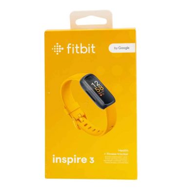 6. Fitbit Inspire 3 Morgensonne / Schwarz