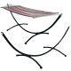 METAL HAMMOCK STAND 295x95x100CM 150KG