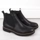 10. Rieker M RKR634 comfortable insulated leather ankle boots, black