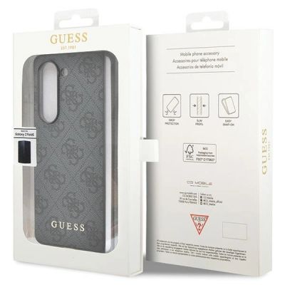 13. Guess GUHCZFD5GF4GGR F946 Z Fold5 gray/gray hardcase 4G Charms Collection