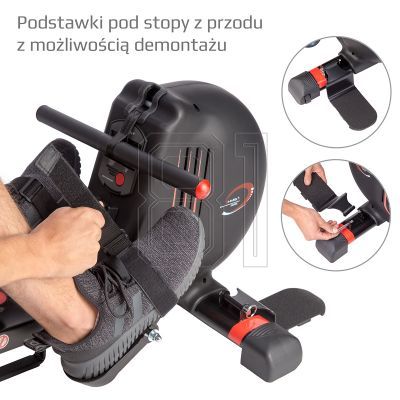 87. HMS ZM1502 magnetic rowing machine