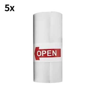 HURC10N5 Rolls for Thermal Printer with Camera HURC10/ Wozinsky WDT-01 - White (5 pcs.)