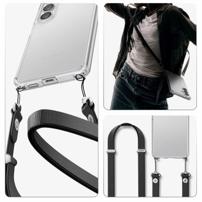 18. Spigen Ultra Hybrid Case for Samsung Galaxy S26+ - Transparent