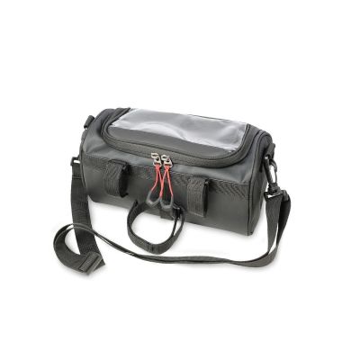 TROIKA BKB30/BK Bicycle Bag and Basket Front Bicycle Bag 4L Nylon, PVC, Tarpaulin Black