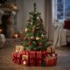 4. NORTON DECORATIVE CHRISTMAS TREE IN A POT 30 LEDS height: 90CM