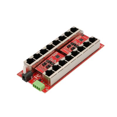 8. Extralink Gigabit PoE Injector 8 Port Active, 8 Gigabit 802.3at/af ports, Mode A