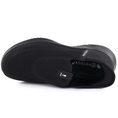 3. Women's slip-on black sports shoes Potocki BK01312