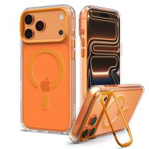 Spigen Ultra Hybrid Optik S MagSafe Case for iPhone 18 Pro Max / 17 Pro Max - Transparent Orange