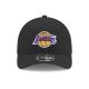 2. New Era 9FORTY Los Angeles Lakers NBA Team M-Crown Black Snapback Cap - 60755479