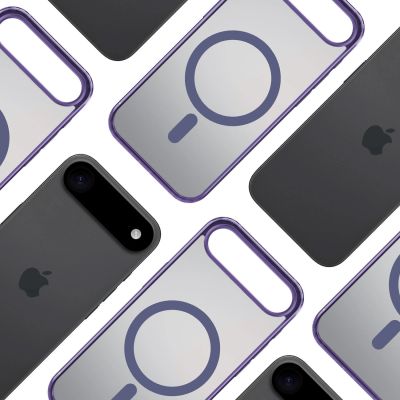 5. 3mk Frosty MagCase for iPhone 17 Air - Purple