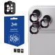 3mk Lens Protection Pro Black Tempered Glass for iPhone 18 Pro / 18 Pro Max - Burgundy
