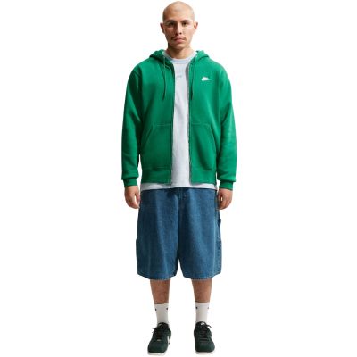 6. Nike Club BB FZ Hoodie Men's Green FN3861 365