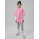 4. Girls' loose T-shirt with print 4F 4FJRSS26TTSHF3453-56S