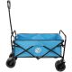 13. DELUXE FOLDABLE TRAVEL AND BEACH STROLLER 66x48x90CM WITH HANDLE, BLUE