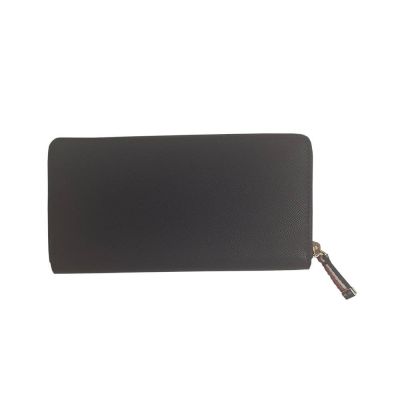 2. Tommy Hilfiger Saffiano Large Women's Wallet Black - AW0AW08507-CJM
