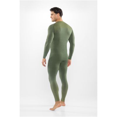 3. VIKING Altis Man Set Merino men's underwear dark green M