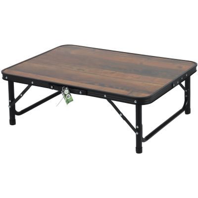 4. FOLDABLE CAMPING TABLE 75X55X25-59CM WOOD