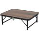 4. FOLDABLE CAMPING TABLE 75X55X25-59CM WOOD