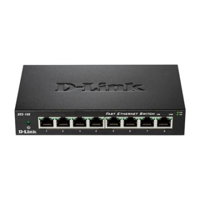 2. D-Link DES-108 Black
