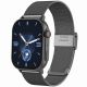 2. Smartwatch Gravity GT15-4 Blue Silicone Strap + Titanium Bracelet