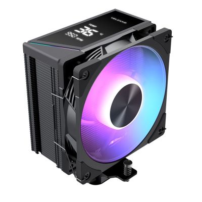 6. MODECOM CPU COOLER VOLCANO 0C T102 LCD ARGB BLACK