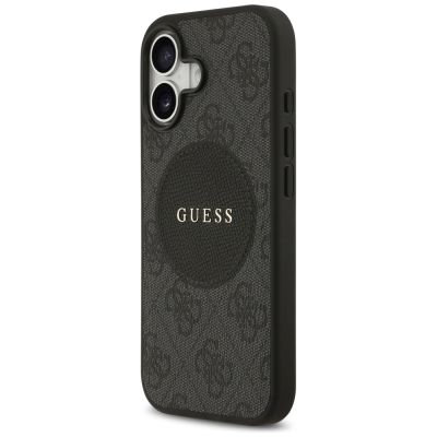 2. Guess 4G Circle Classic Logo MagSafe case for iPhone 17 - black