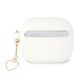 2. Guess GUA3LSCHSH AirPods 3 cover white/white Silicone Charm Heart Collection