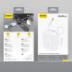 5. Dudao K32 22.5W 10000 mAh Powerbank with Built-in USB-C/ Lightning Cable - White